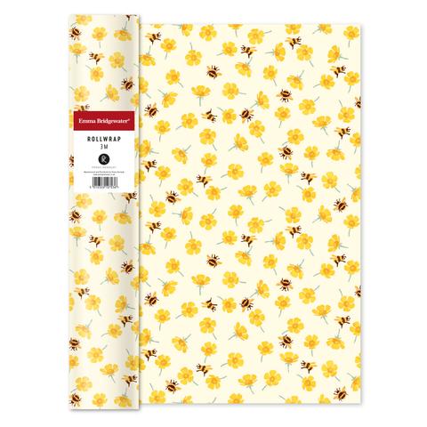 Bees & Flowers Roll Wrap