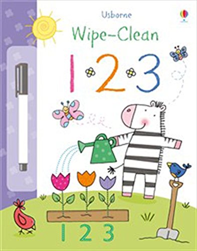 123 Wipe Clean Book - Felicity Brooks & Nicola Hall