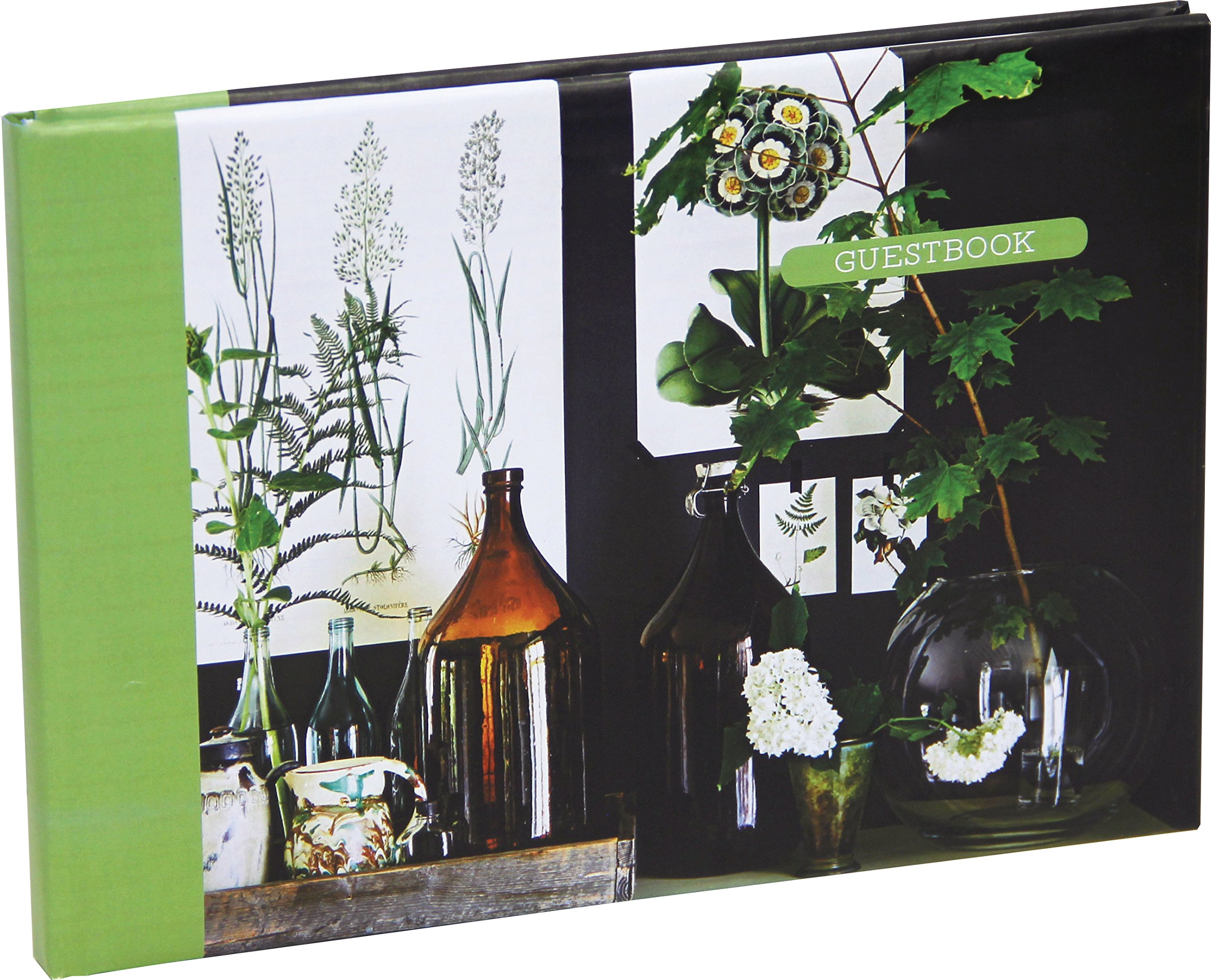 Botanical Style Guest Book