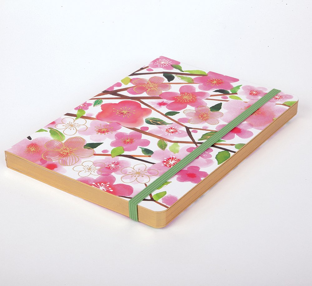 Cherry Blossoms Gilded Journal