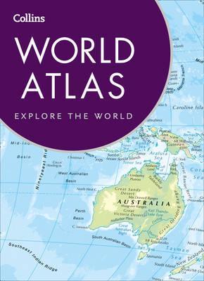 Collins World Atlas and World Wall Laminated Map
