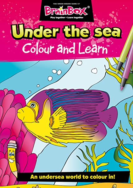 Color and Learn: Under the Sea - The Green Board Game Co.