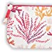 Coral Handmade Embroidered Pencil Case