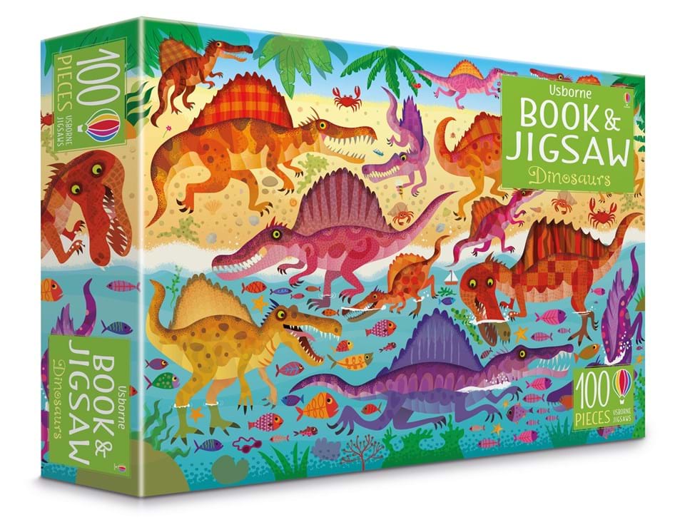 Dinosaurs - Book & Jigsaw