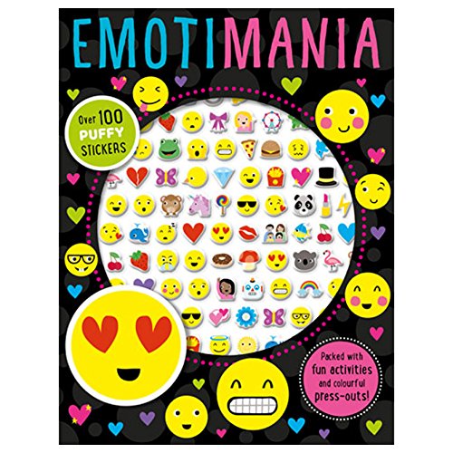 Emotimania Puffy Sticker Activity Book - Tim Bugbird