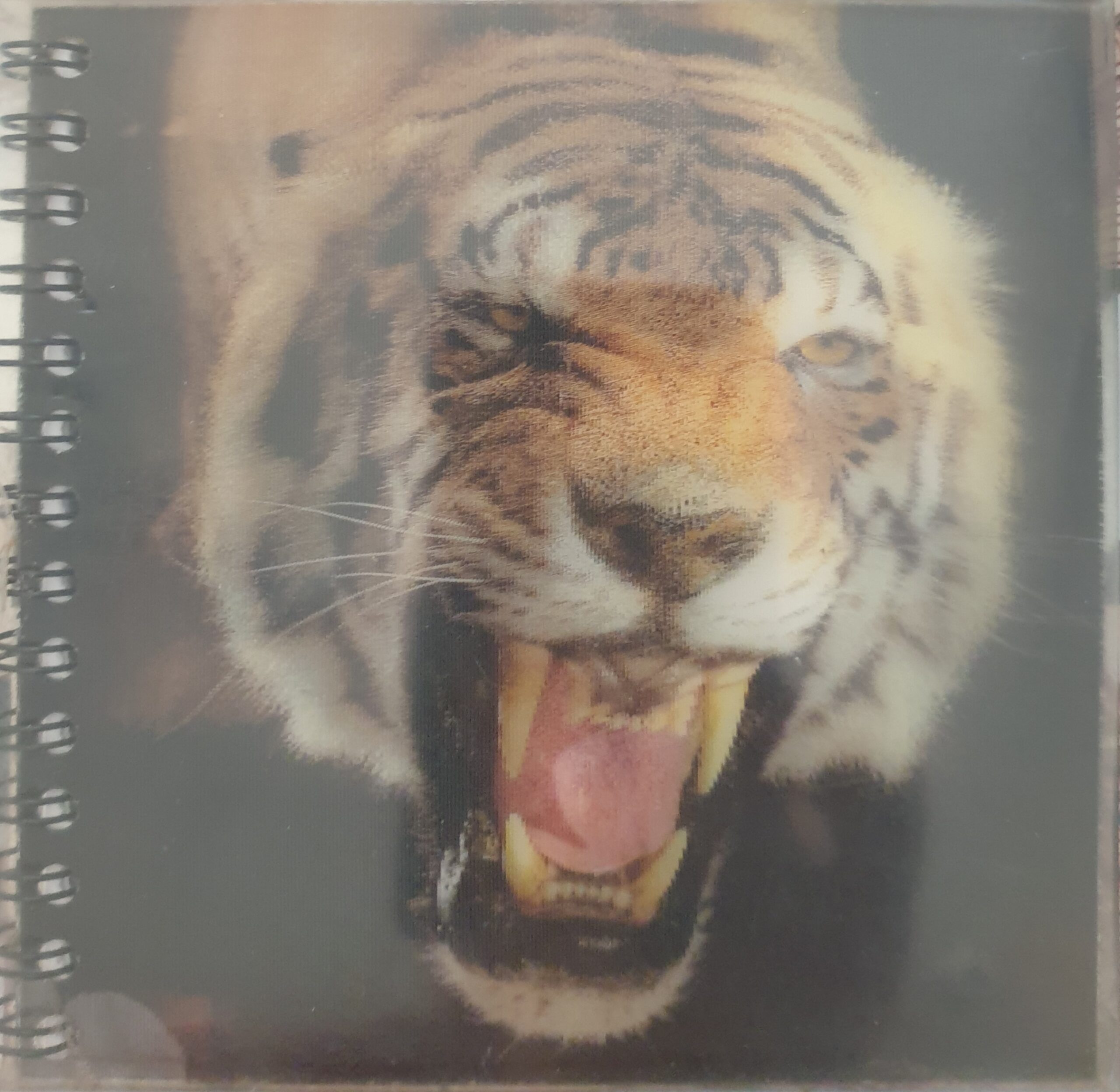 Emotion Tiger 3D Notebook