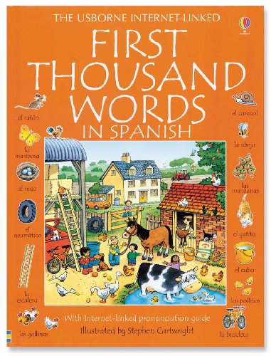 First Thousand Words in Spanish Mini - Heather Amery
