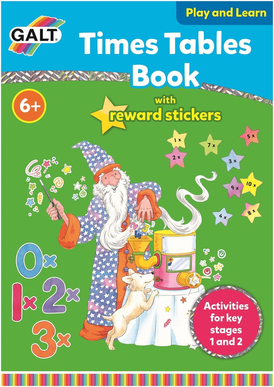Home Learning Books Times Tables with Reward Stickers