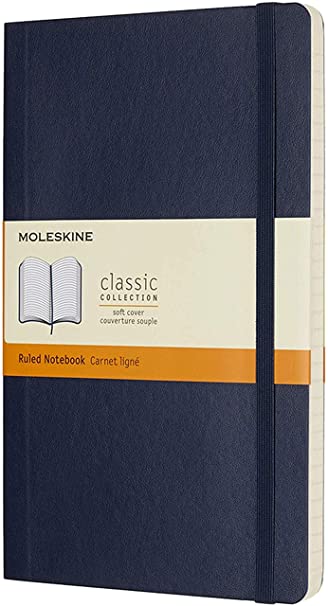 Moleskine - Classic Ruled Paper Notebook Soft Cover