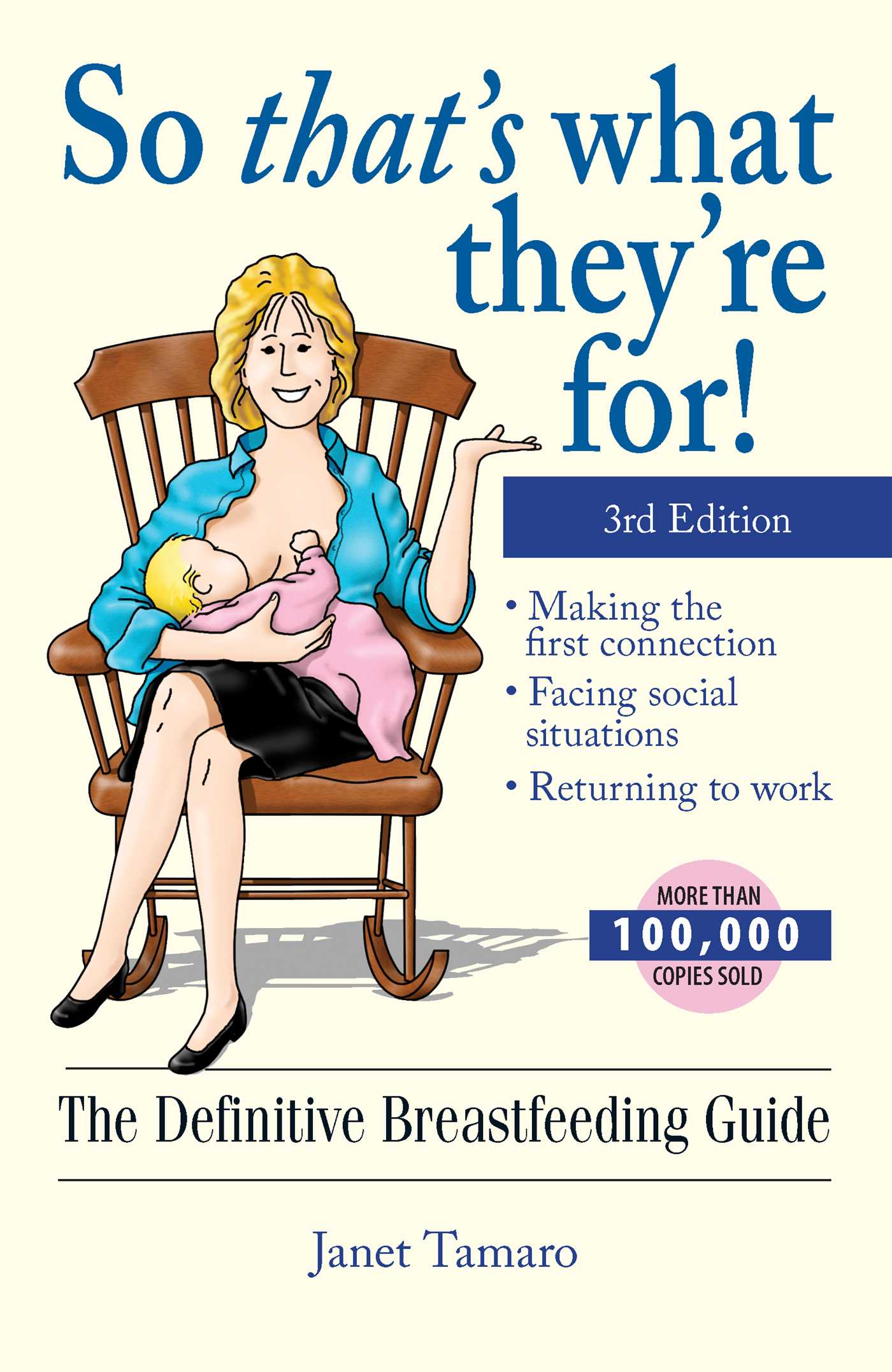 So That's What They're For!: The Definitive Breastfeeding Guide - Janet Tamaro