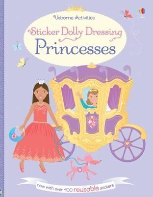 Sticker Dolly Dressing Princesses - Fiona Watt