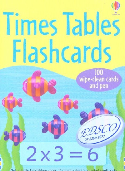 Times Tables Flashcards - Felicity De Brooks