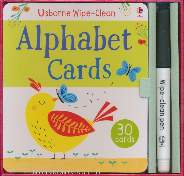 Wipe-Clean Alphabet Cards - Felicity Brooks
