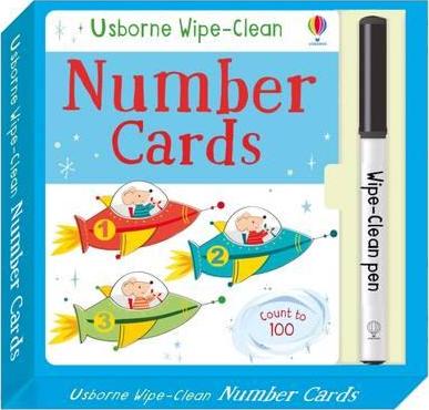 Wipe Clean Number Cards - Felicity Brooks