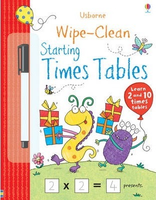 Wipe-clean Starting Times Tables - Jessica Greenwell and Kimberley Scott