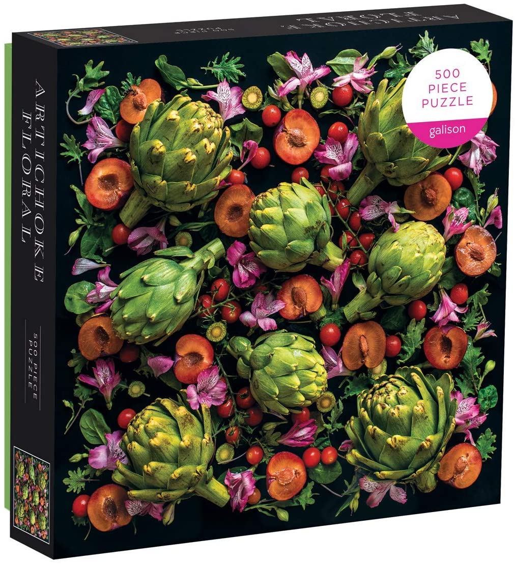 Artichoke Floral 500 Piece Puzzle