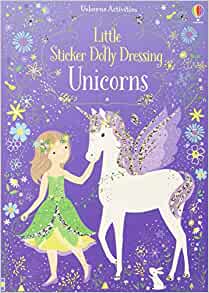 Little Sticker Dolly Dressing Unicorns- Fiona Watt