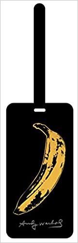 Andy Warhol Banana Luggage Tag