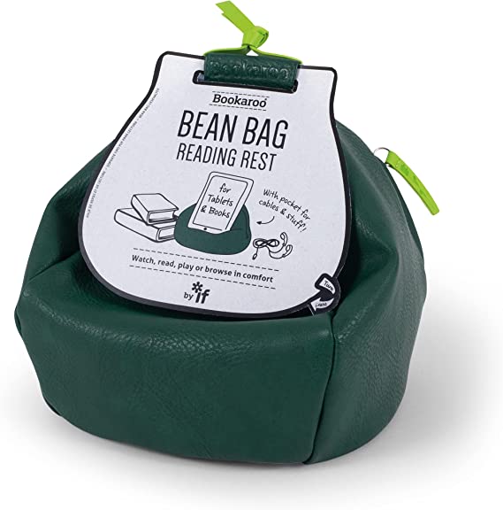 Bookaroo Bean Bag Reading Rest- Forest Green