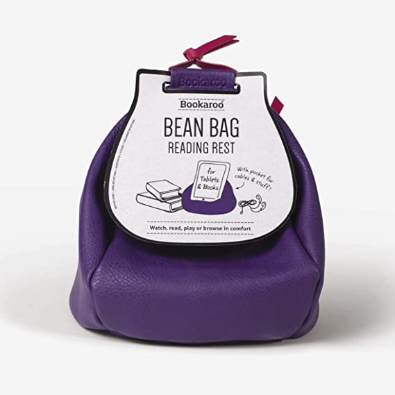 Bookaroo Bean Bag Reading Rest- Purple