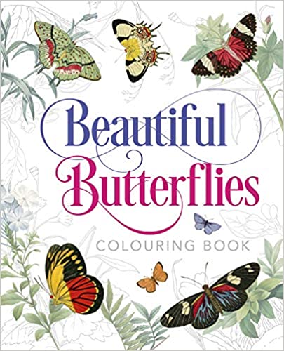 Beautiful Butterflies Colouring Book- Peter Gray