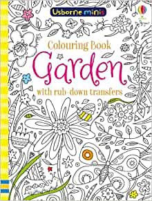 Colouring Book Garden with Rub Down Transfers- Sam Smith