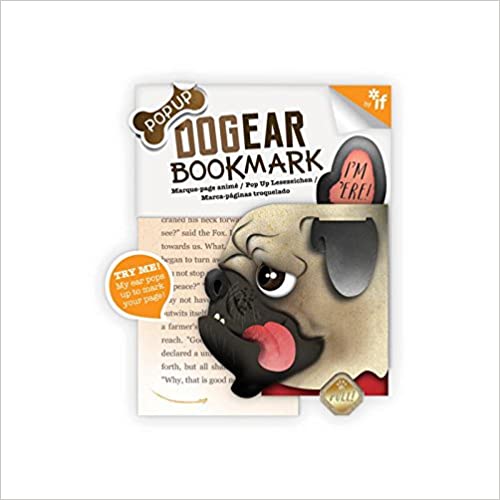 Dog Ear Bookmark- Doug (Pug)