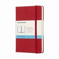 Moleskine Dotted Notebook- Red, Hardcover, 13x21cm