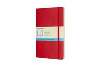 Moleskine Dotted Notebook-Red, Soft Cover, 13x21cm