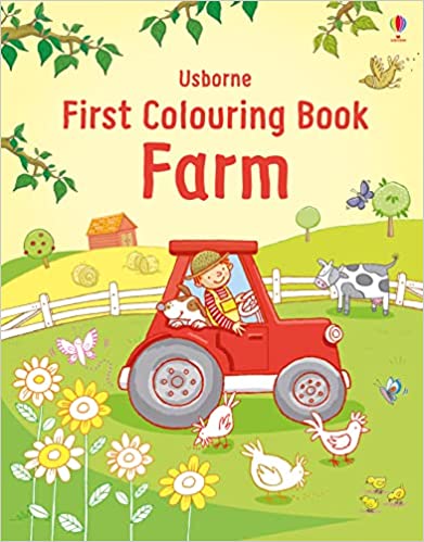 First Colouring Book Farm- Jessica Greenwell