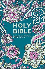 NIV Pocket Hardcover Floral Bible
