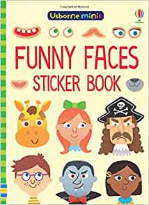 Funny Faces Sticker Book- Sam Smith
