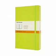 Moleskine Ruled Notebook- Lime, Hardcover, A5