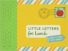 Little Letters For Lunch: Keep it Short and Sweet