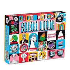 Life before social media 1000 piece puzzle