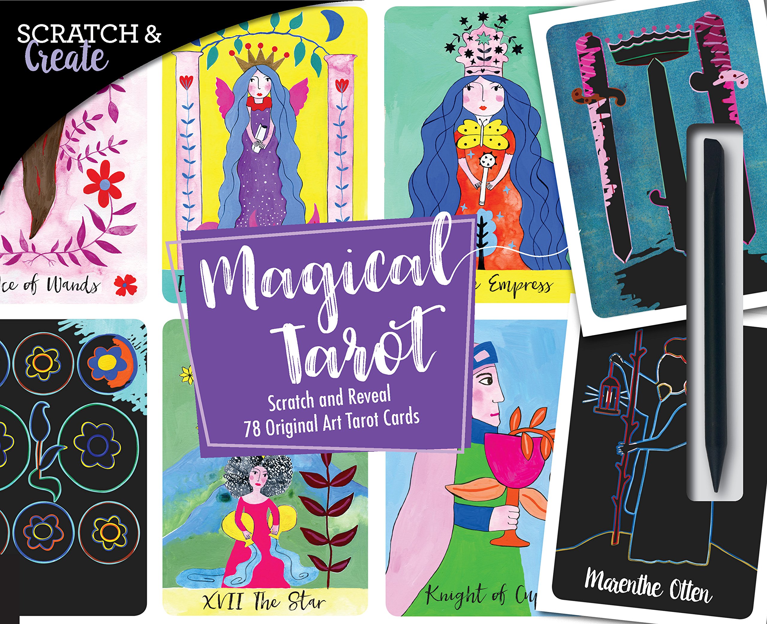 Scratch & Create Magical Tarot - Marenthe Otten