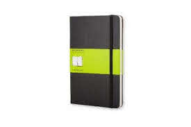 Moleskine Plain Notebook- Hard cover, black A5
