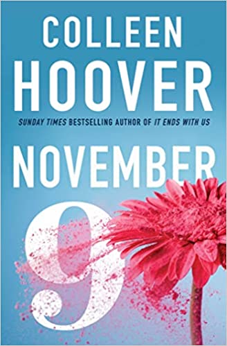 November 9- Colleen Hoover
