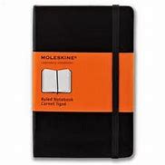 Moleskine Pocket Ruled Notebook- Black, Hardcover, 9x14cm