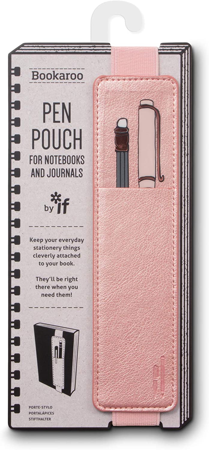 Bookaroo Pen Pouch- Rose Gold