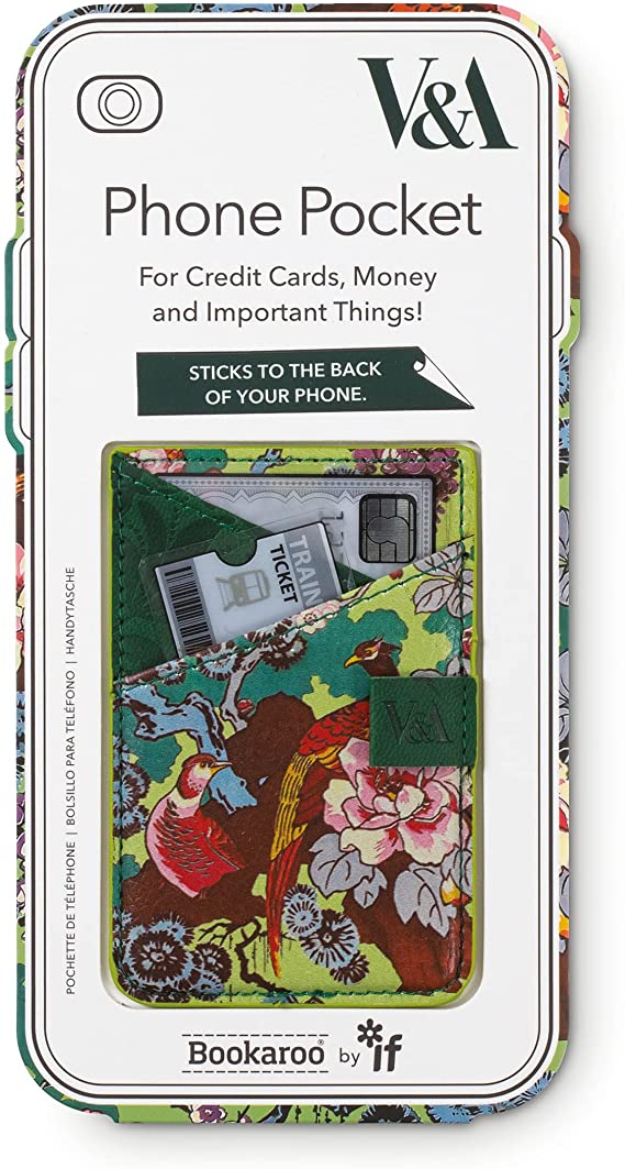 Bookaroo Phone Pocket- Sundour Pheasant