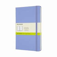 Moleskine Plain Notebook- Hardcover, Hydrangea Blue