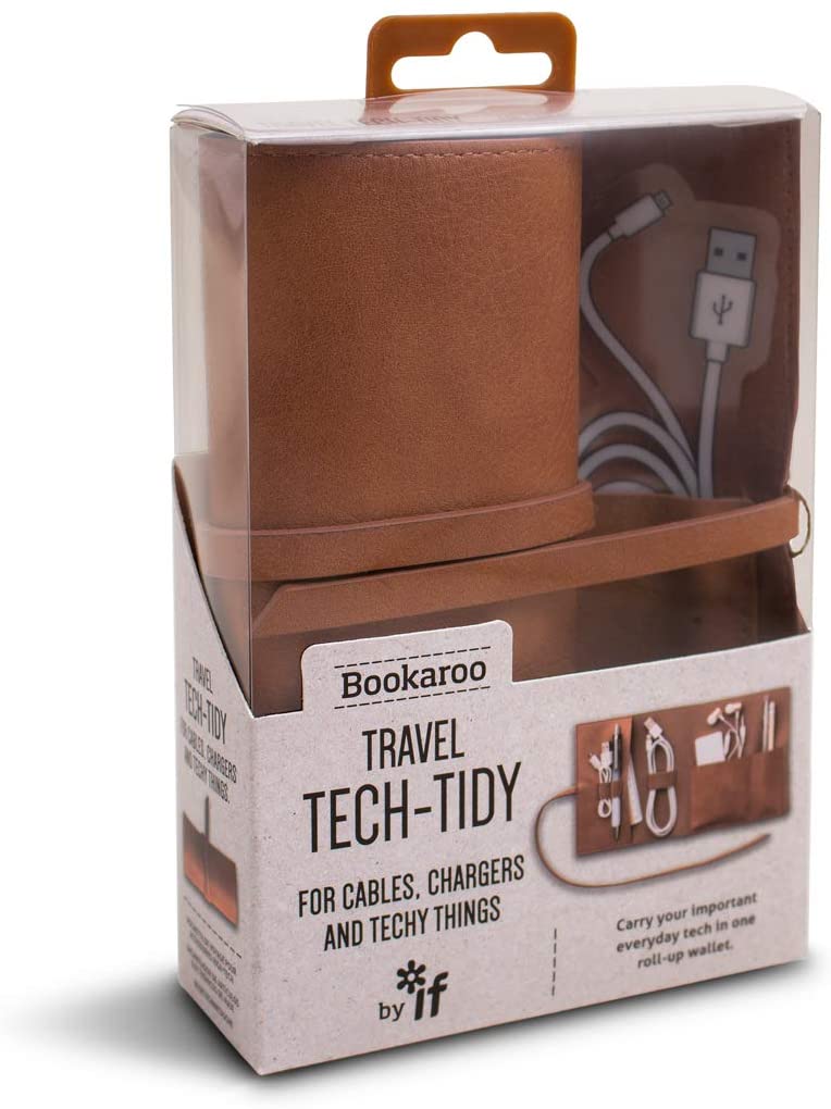 Bookaroo Tech Tidy- Brown
