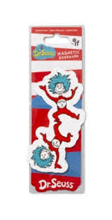 Dr. Seuss Magnetic Bookmarks- Thing 1 and Thing 2