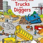 First Colouring Book Trucks and Diggers – Dan Crisp