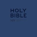 NIV Tiny Navy Soft-tone Bible with Zip