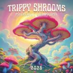 Trippy Shrooms Calendar 2026