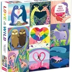 Mudpuppy's Love in The Wild 500 Piece Family Puzzle